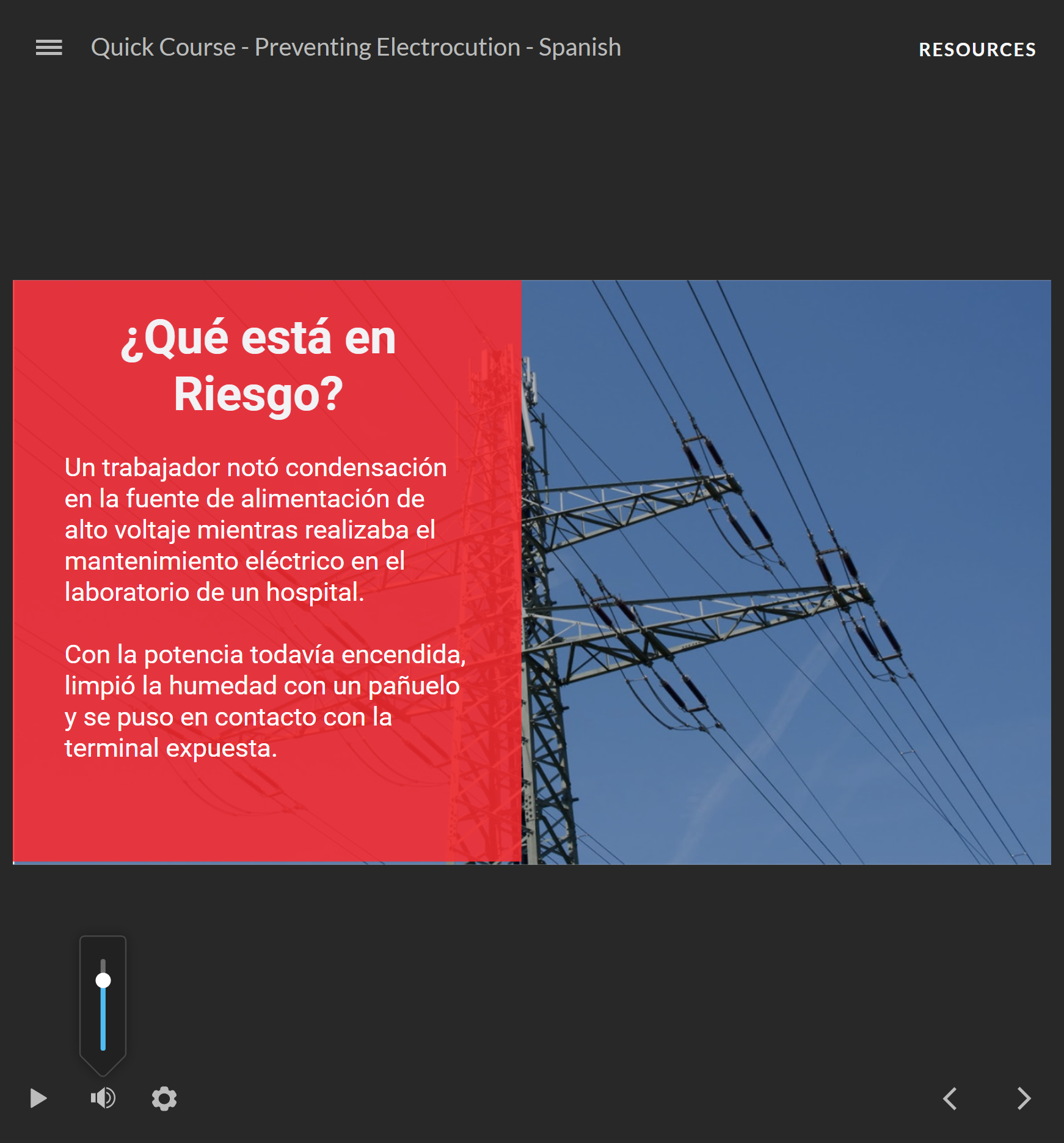 Preventing Electrocution - Quick Course (Spanish) - Image 2