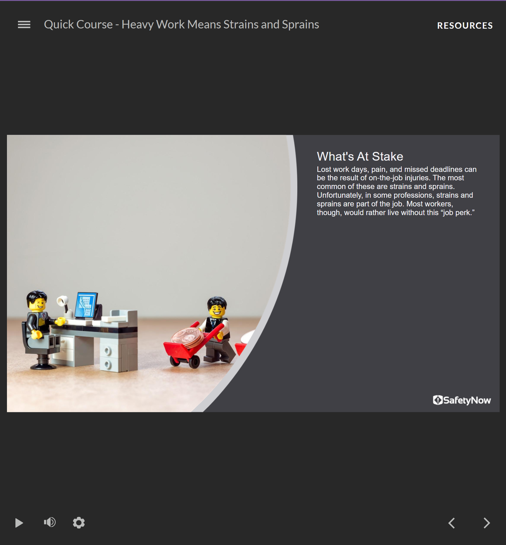 Heavy Work Means Strains and Sprains - Quick Course - Image 2