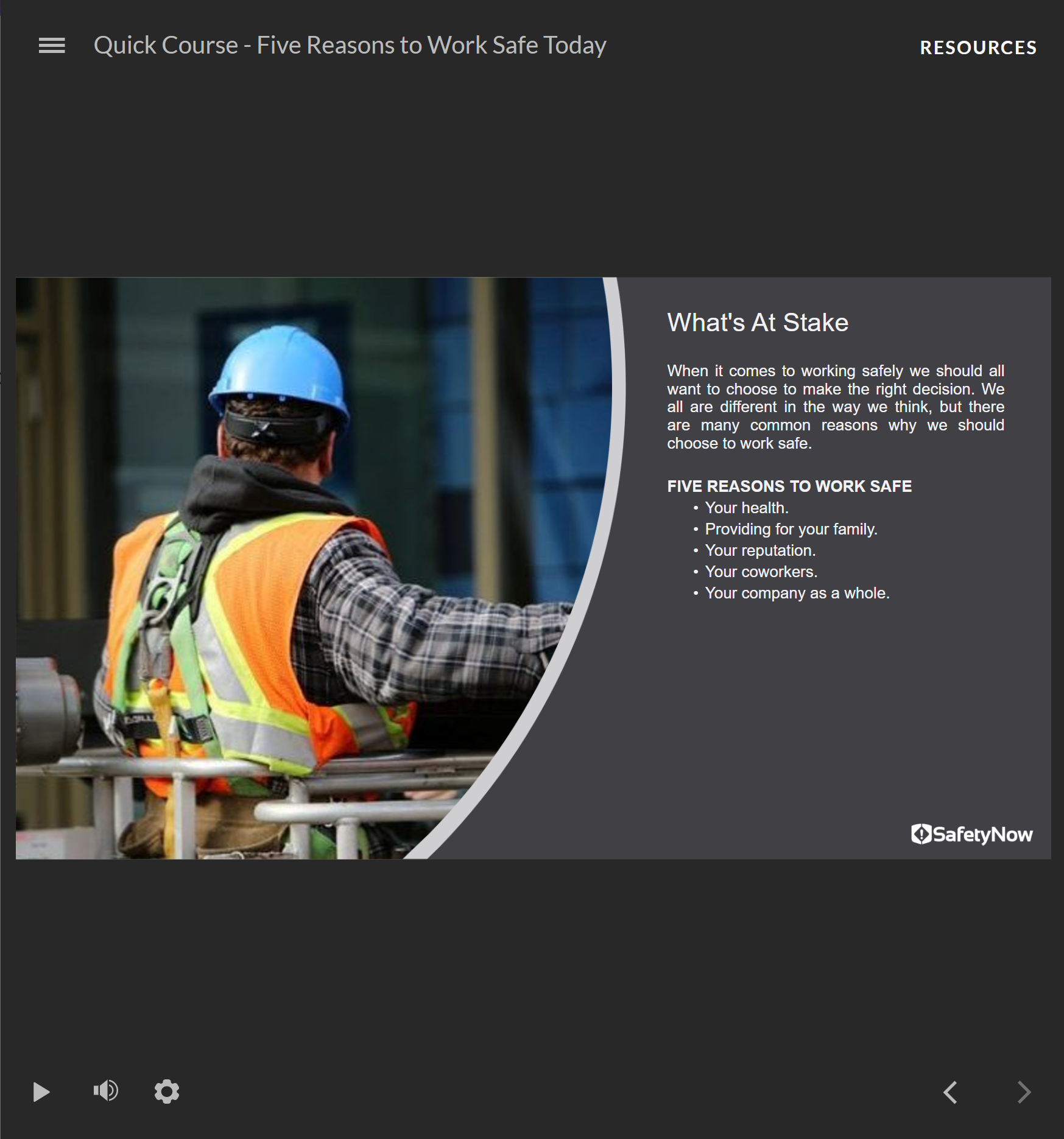 Five Reasons to Work Safe Today - Quick Course - Image 2