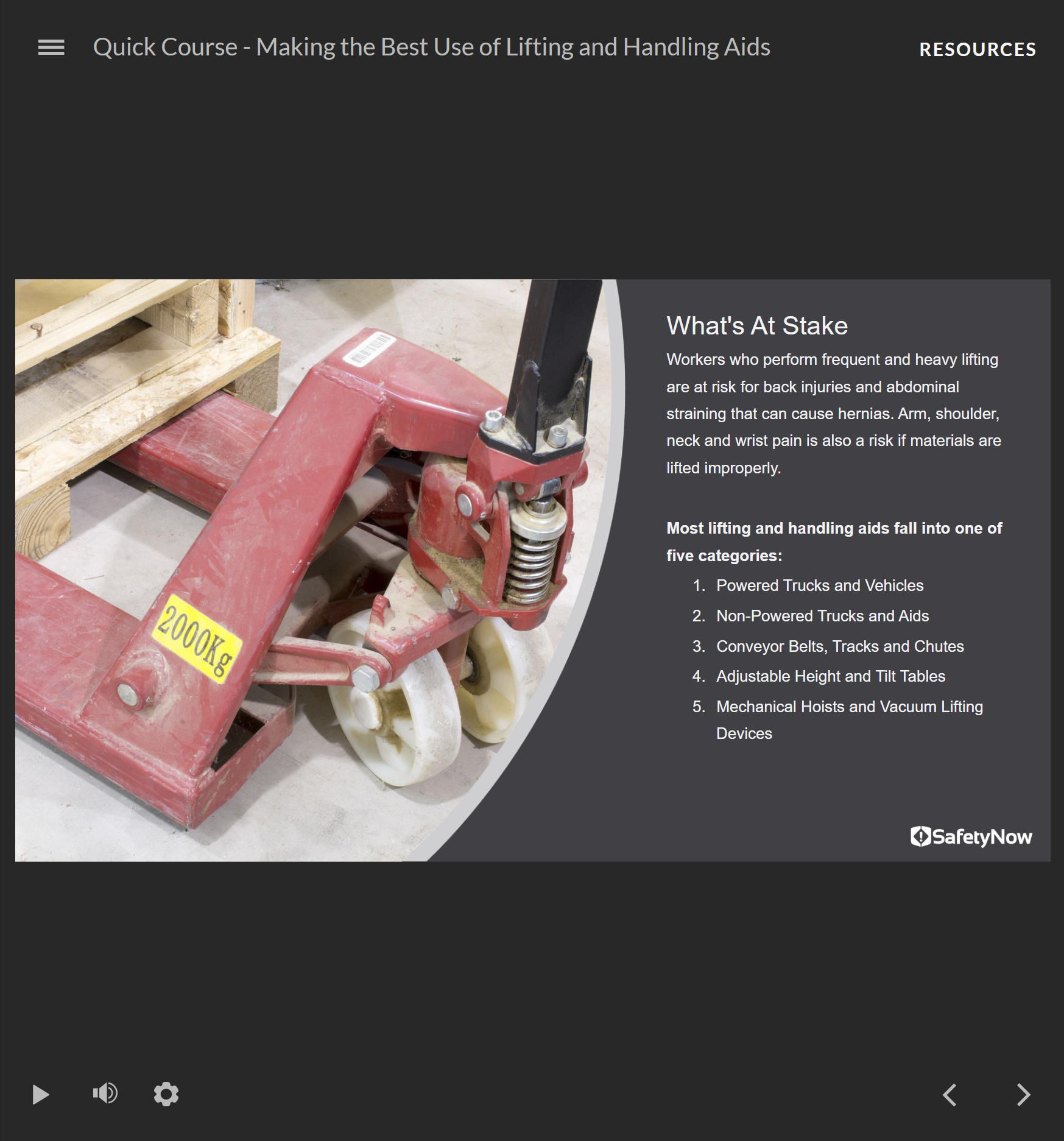 Making the Best Use of Lifting and Handling Aids - Quick Course - Image 2