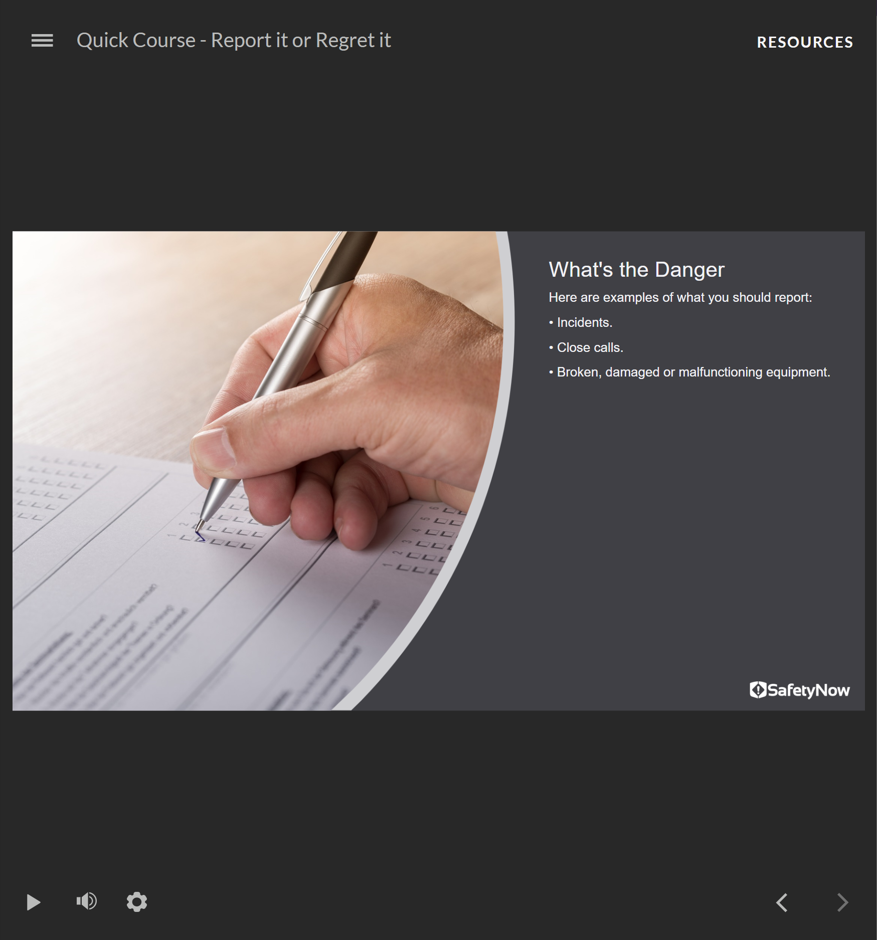 Report it or Regret it - Quick Course - Image 3