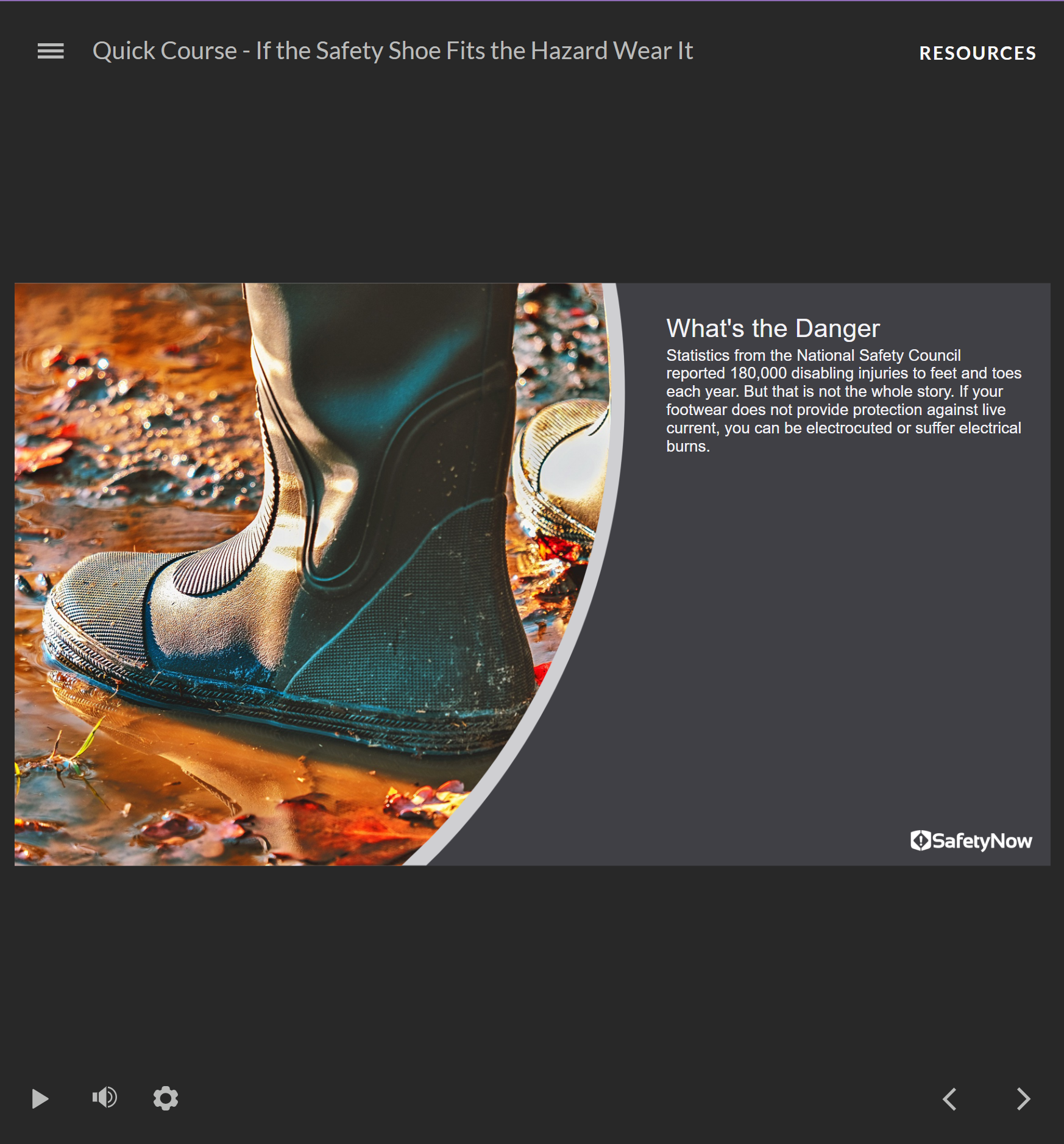 If the Safety Shoe Fits the Hazard Wear It - Quick Course - Image 3