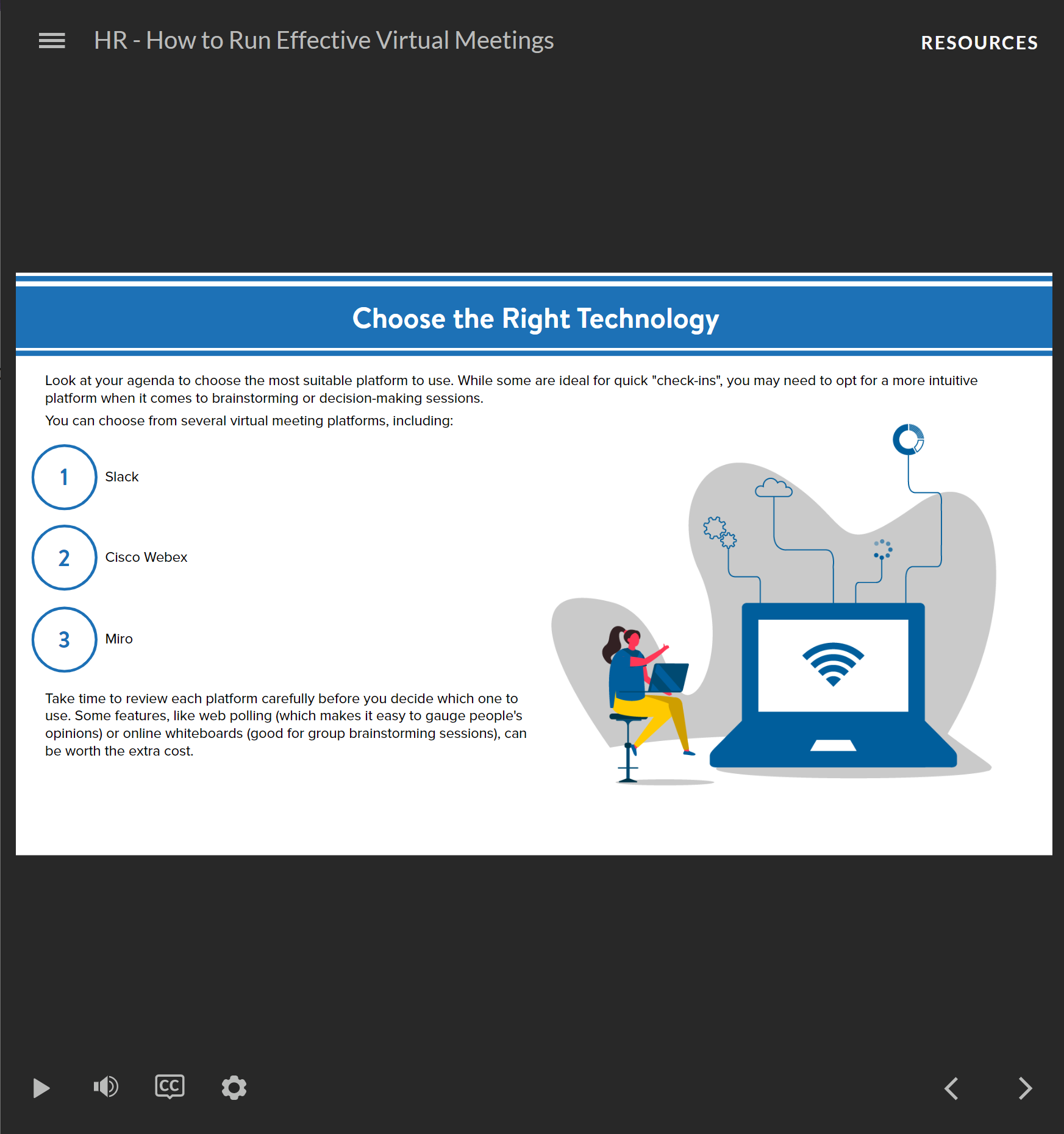 How to Run Effective Virtual Meetings - HR Course - Image 3