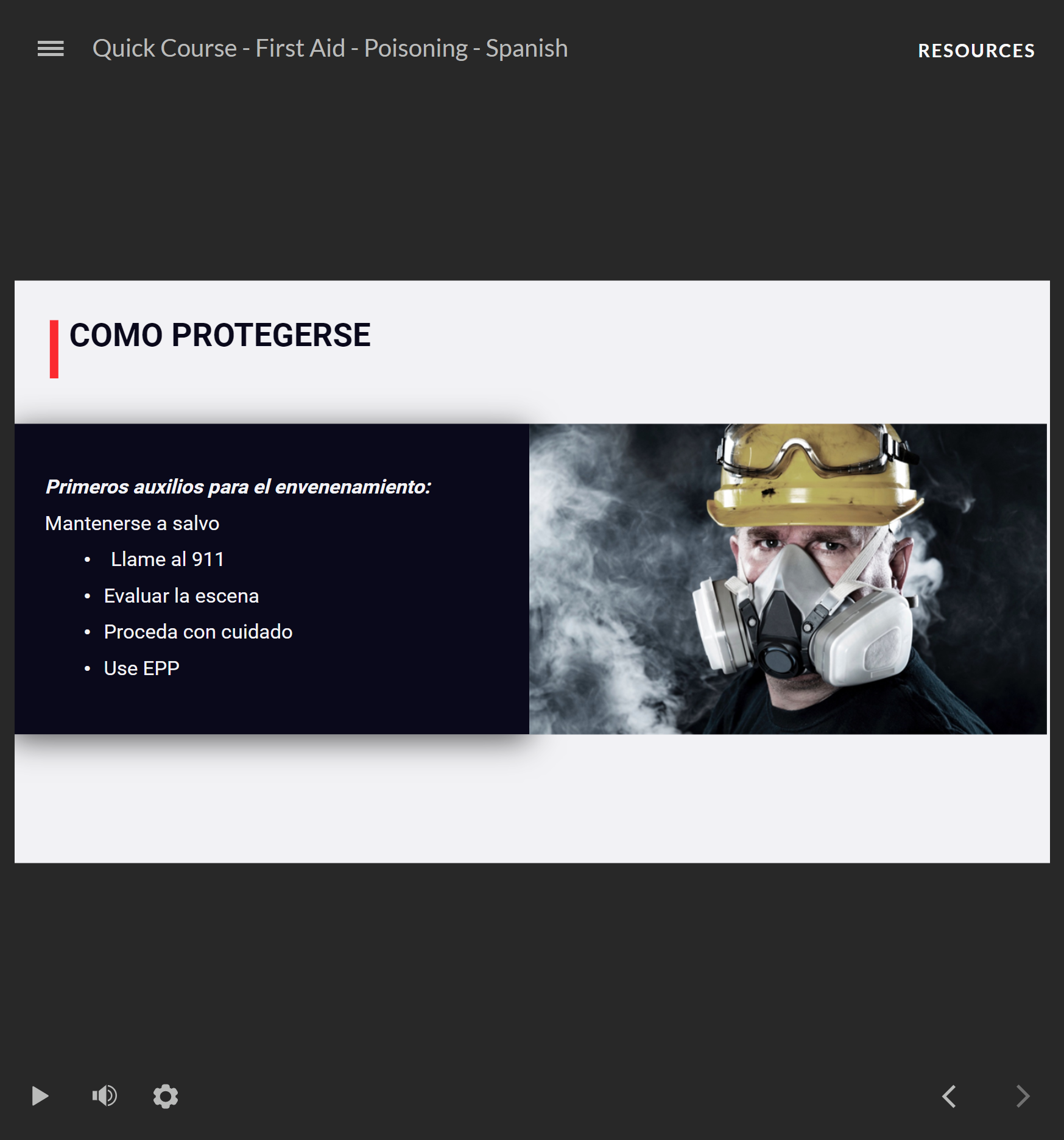 First Aid: Poisoning - Quick Course (Spanish) - Image 3