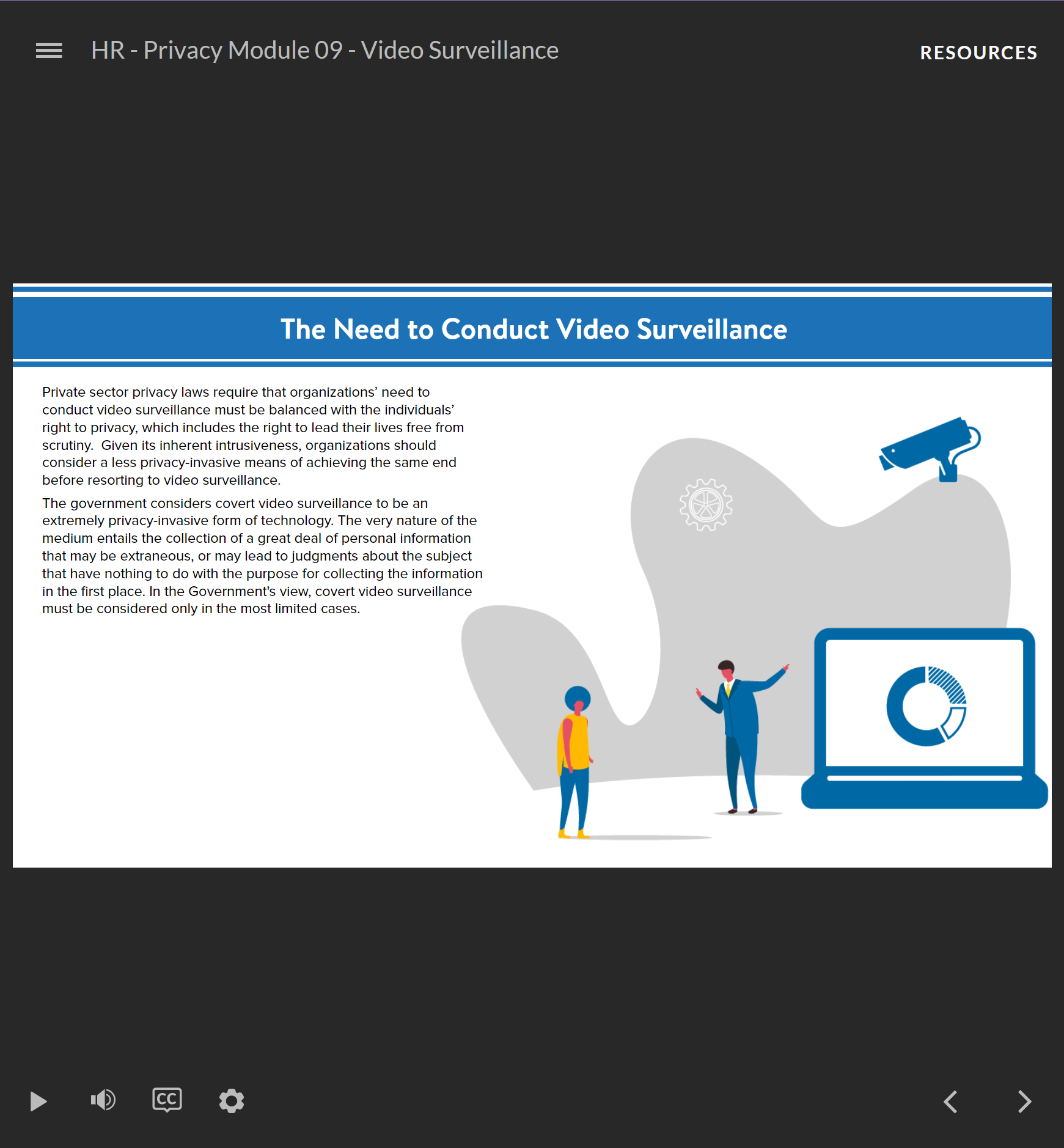 Privacy Part 9 – Video Surveillance HR Course - Image 3