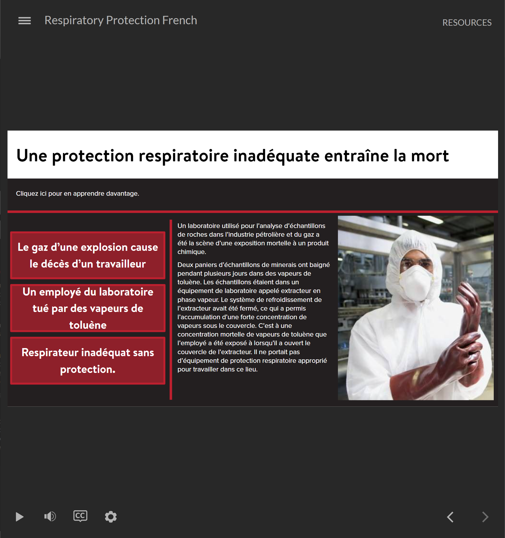PPE - Respiratory Protection -French - Image 4