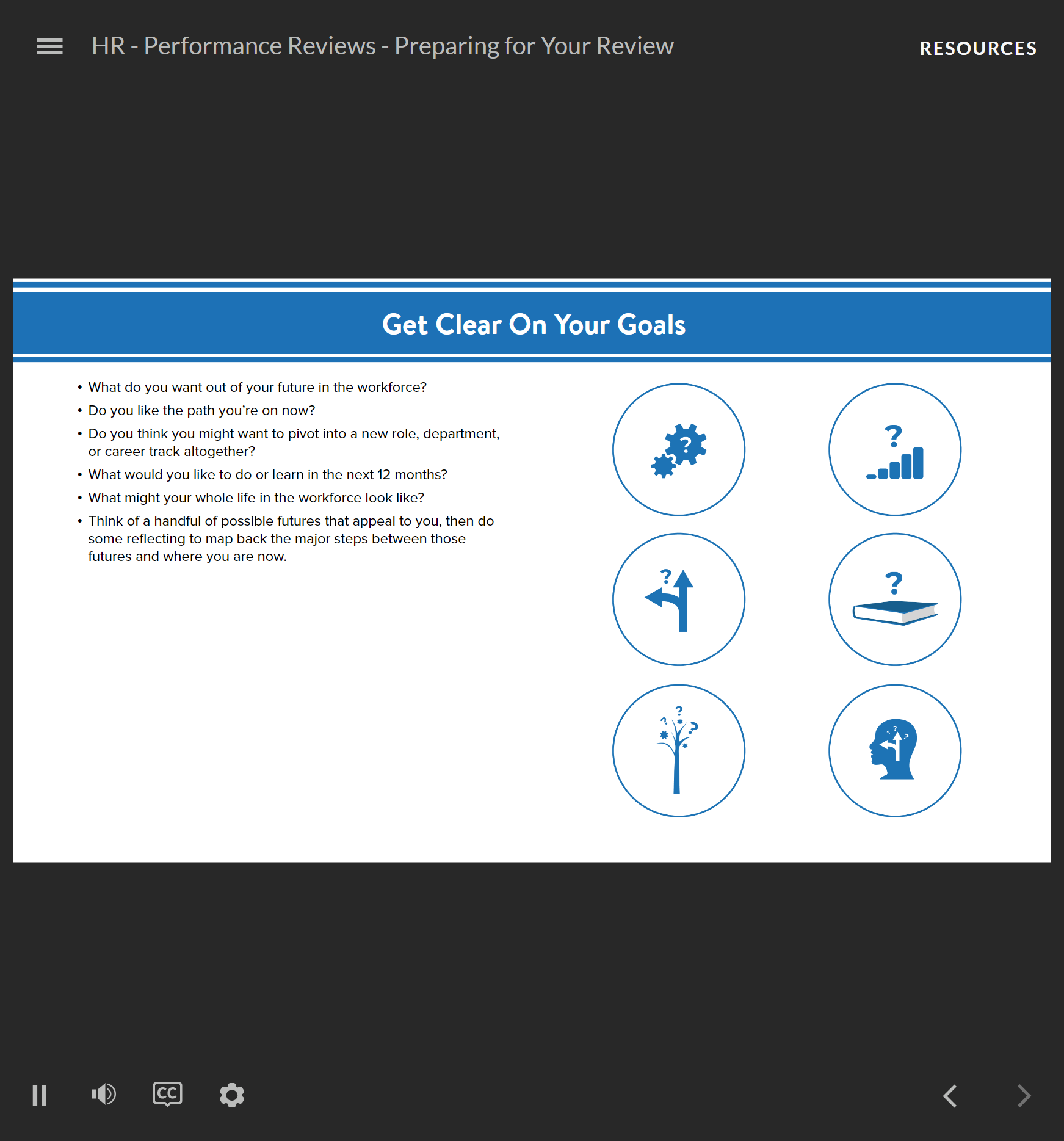 Effective Performance Reviews - Preparing for Your Review - HR Course - Image 4