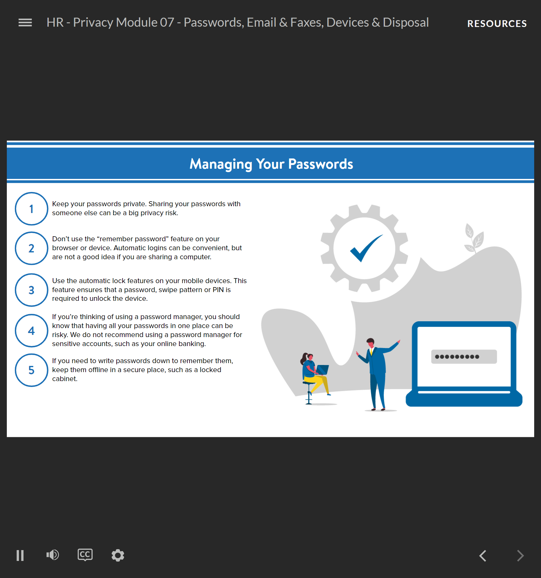Privacy Part 7 – Passwords, Email and Faxes, Devices and Disposal - Image 4