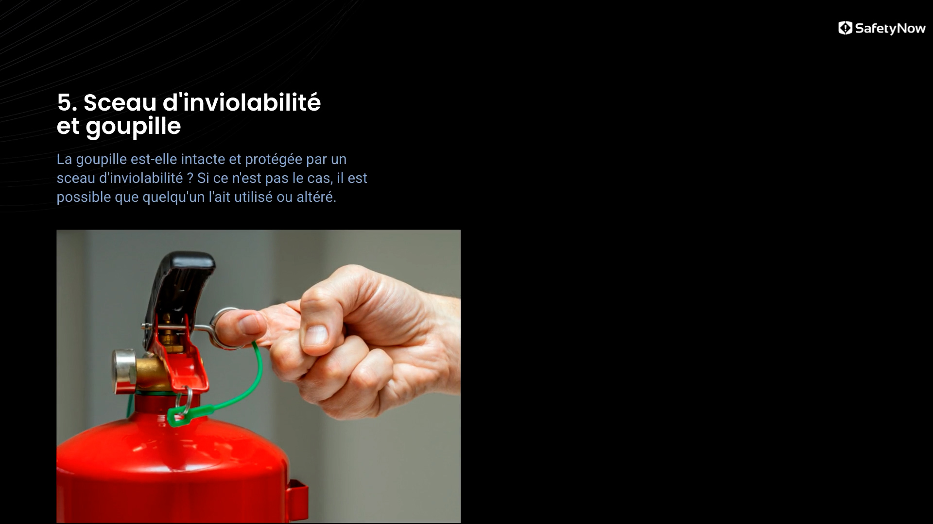 Fire Extinguishers: Monthly Inspections – Small Checks, Big Safety - French - Image 3