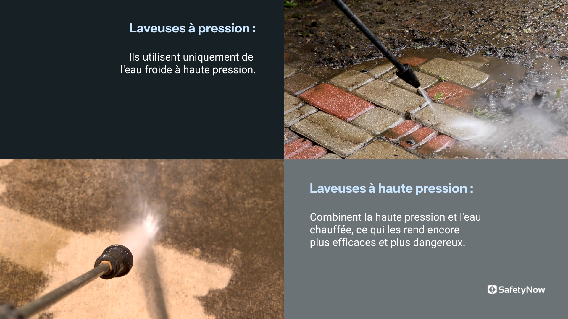 Intro to Pressure and Power Washer Safety - French - Image 2