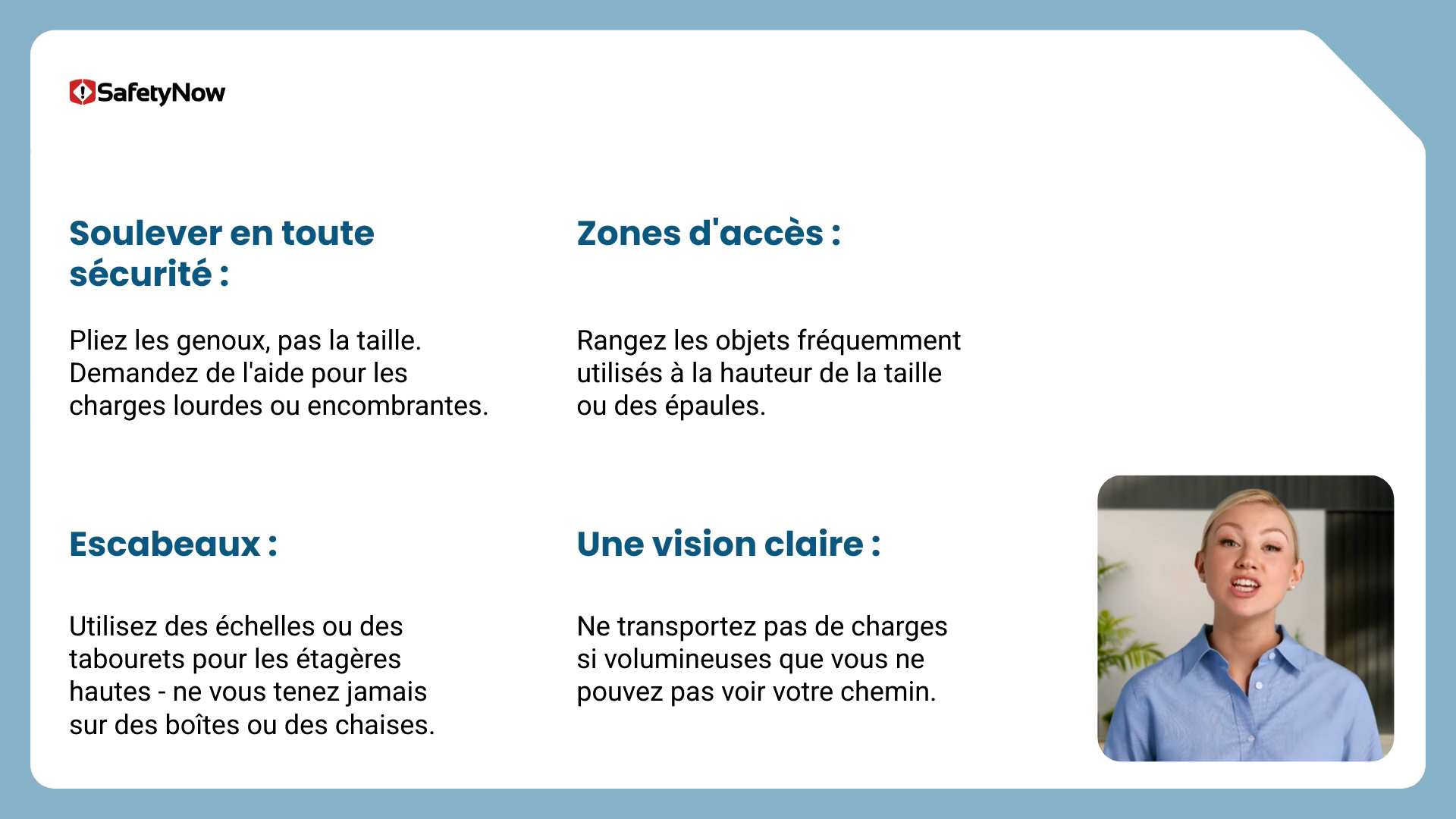 Intro to Safe Material Storage - French - Image 4