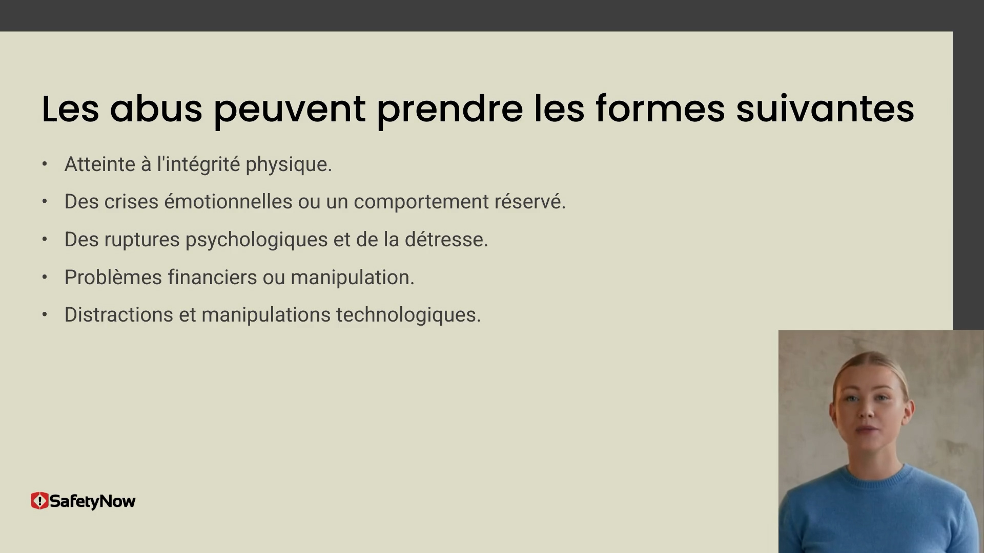 Domestic Violence in the Workplace for Managers - French - Image 3