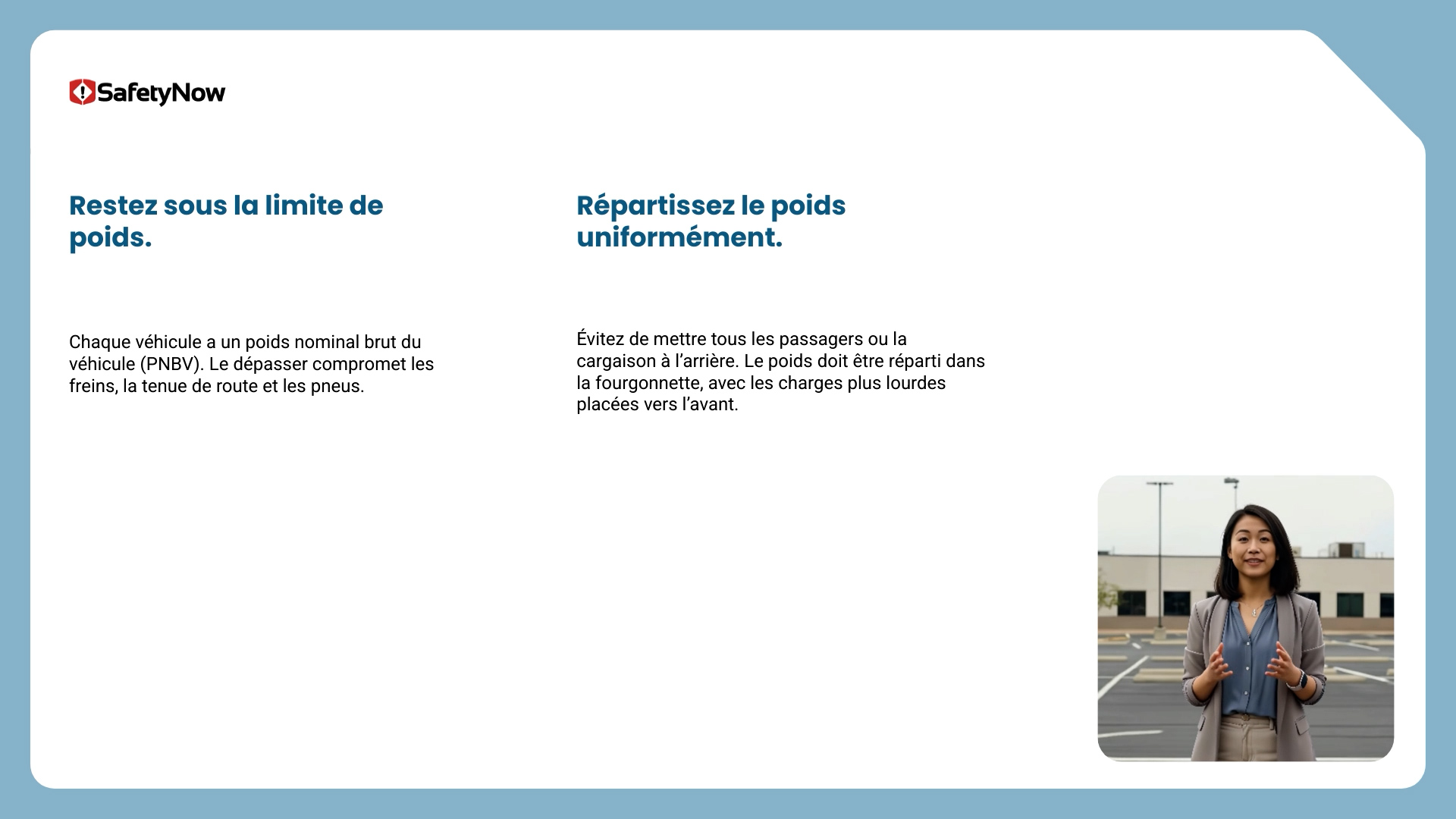 Passenger Van Driver Safety - French - Image 4