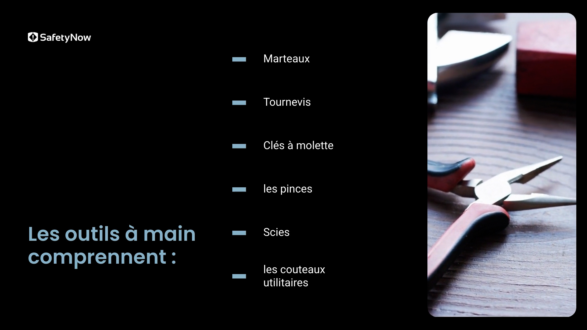 Fundamental 55: Hand and Power Tools (French) / Outils à Main et Electriques - Image 3